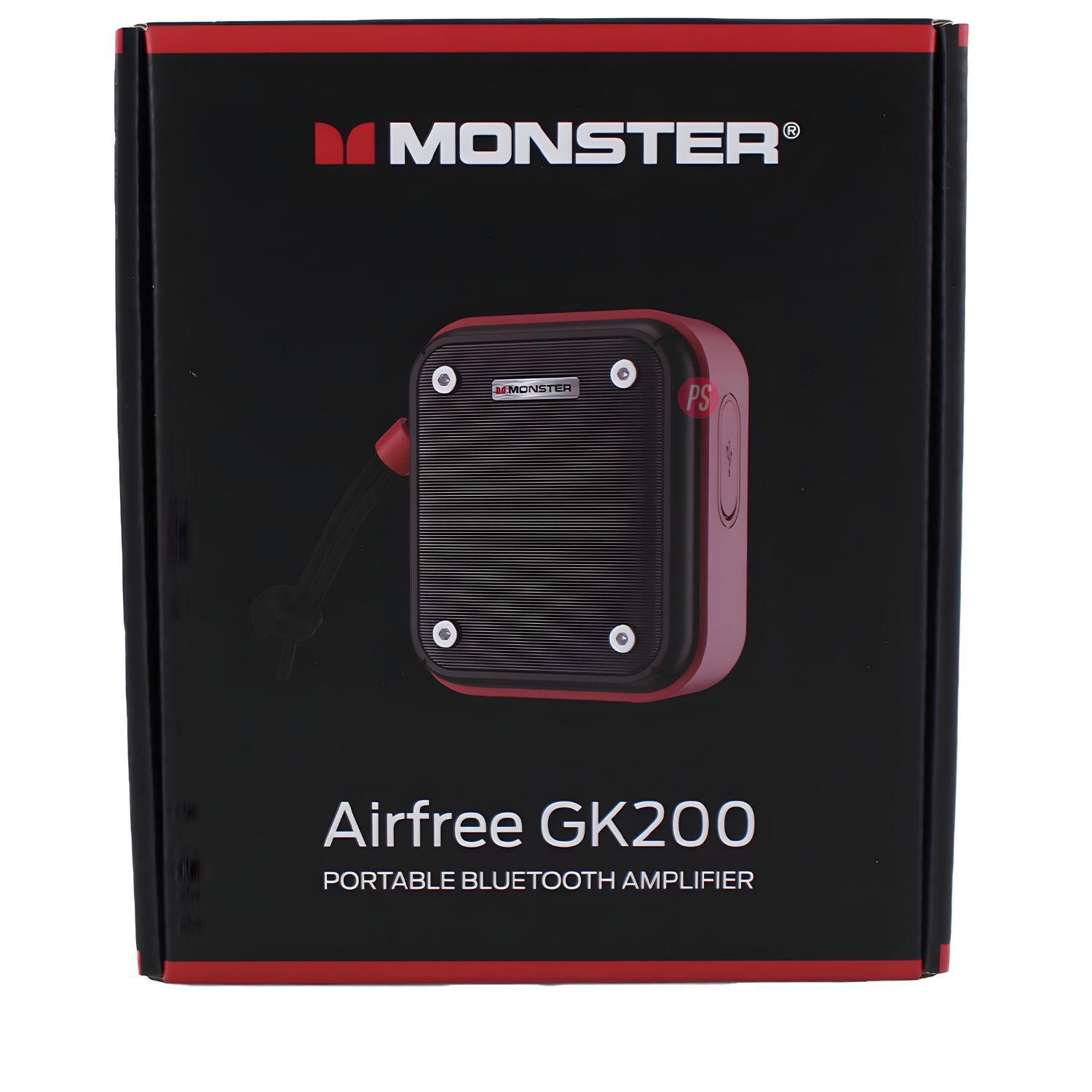 Parlante Monster Gk200 Rojo Bt 5.3 Con Micr&oacute;fono 52mm - Ps image number 2.0