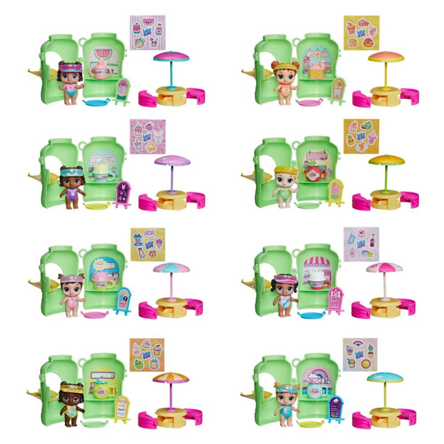 Mu&ntilde;eca Baby Alive Foodie Cuties Producto No a Elecci&oacute;n image number 0.0