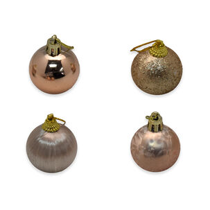 Esfera Navidena 4 Cm 15 Piezas Big Party