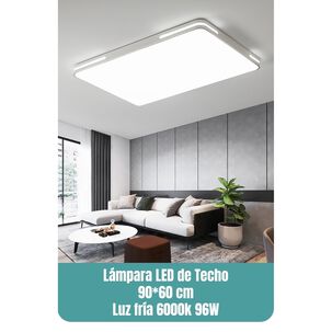 L&aacute;mpara De Techo Led 90x60cm 96w By Lubabycas