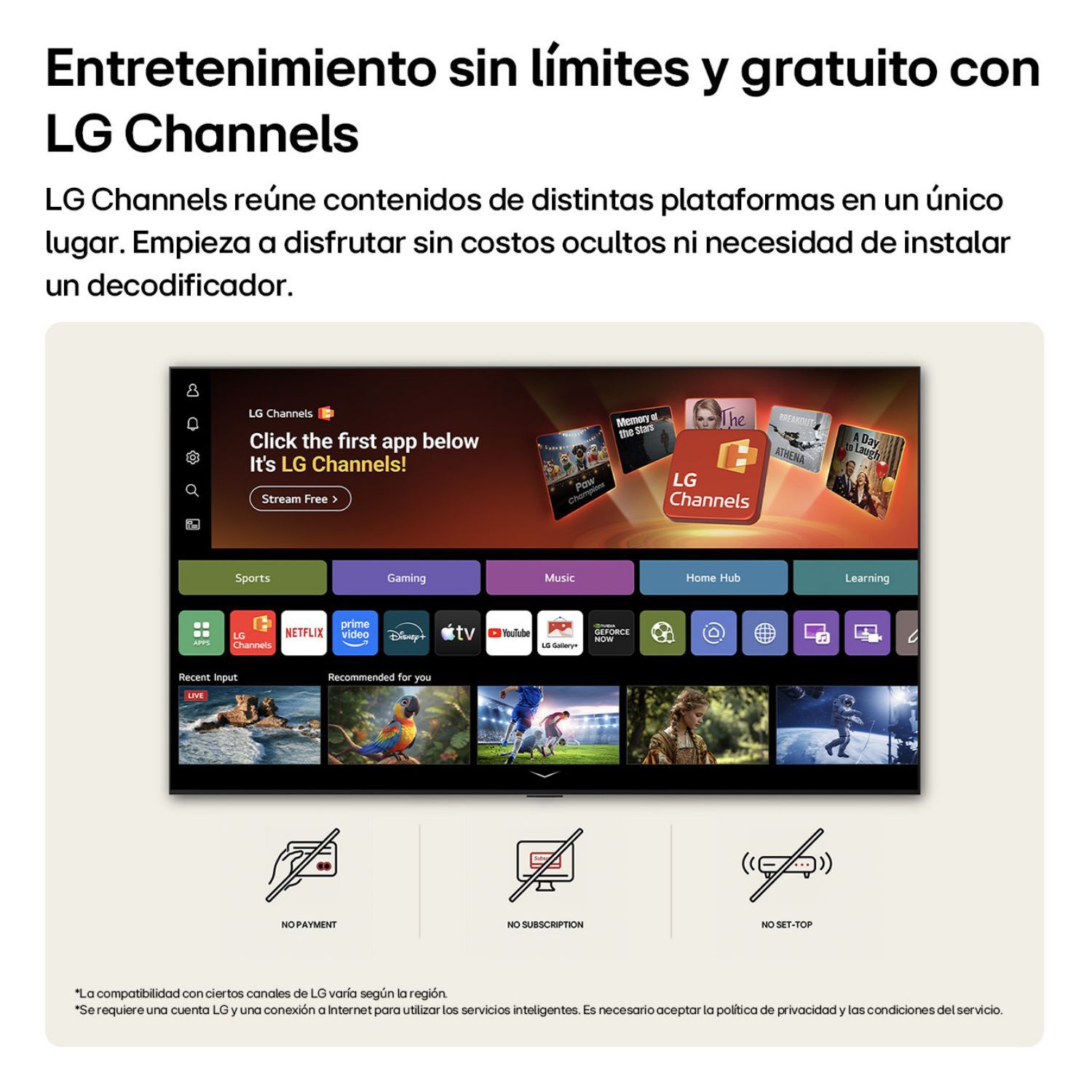 Led 75" LG 75NU800BPSB / Ultra HD 4K / Smart TV image number 9.0