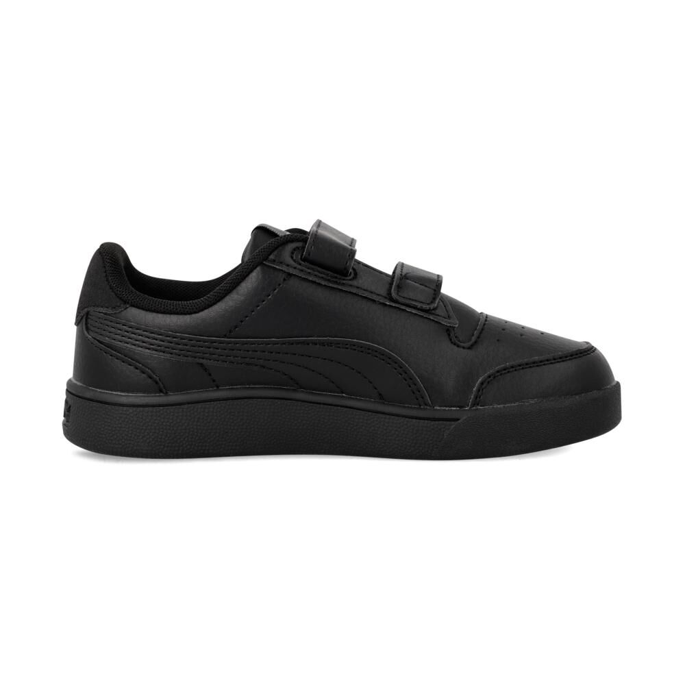 Zapatilla Escolar Unisex Puma Shuffle Negro image number 4.0