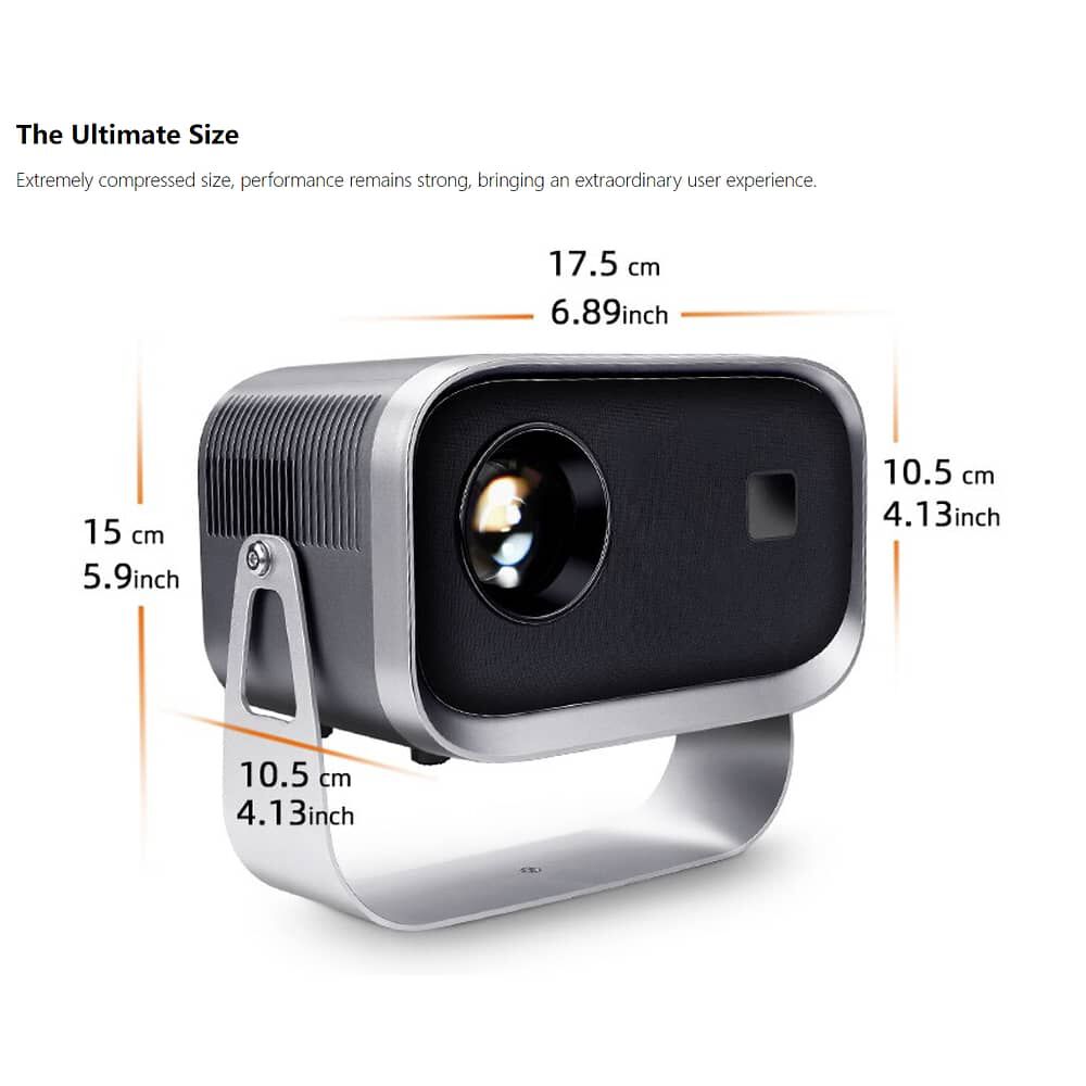 Proyector Funfoox My Android 9 + Miracast Hd 150 Led 4500lm image number 4.0