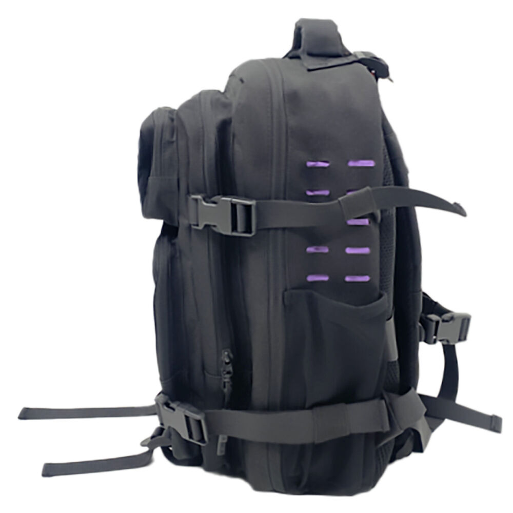Mochila Fitness Ultimate Wod 25l 2.0 Black & Purple image number 5.0