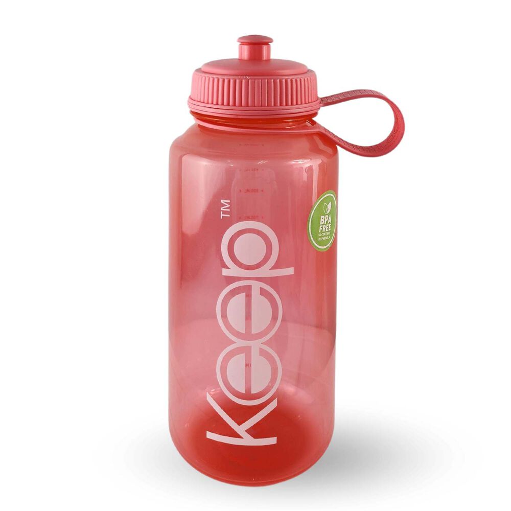 Botella Keep 1 Litro Sport Gym Ejercicio Coral image number 1.0