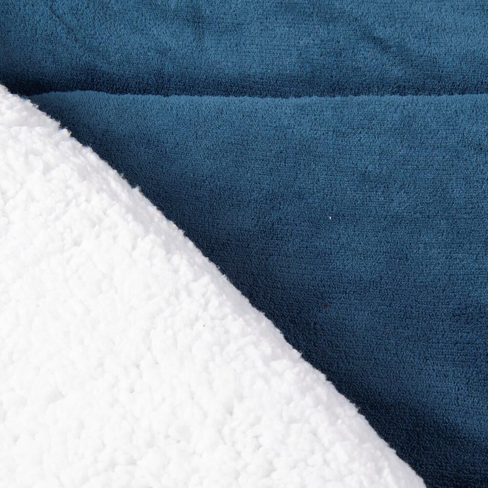 Plumon Coral Sherpa Super King Azul image number 3.0