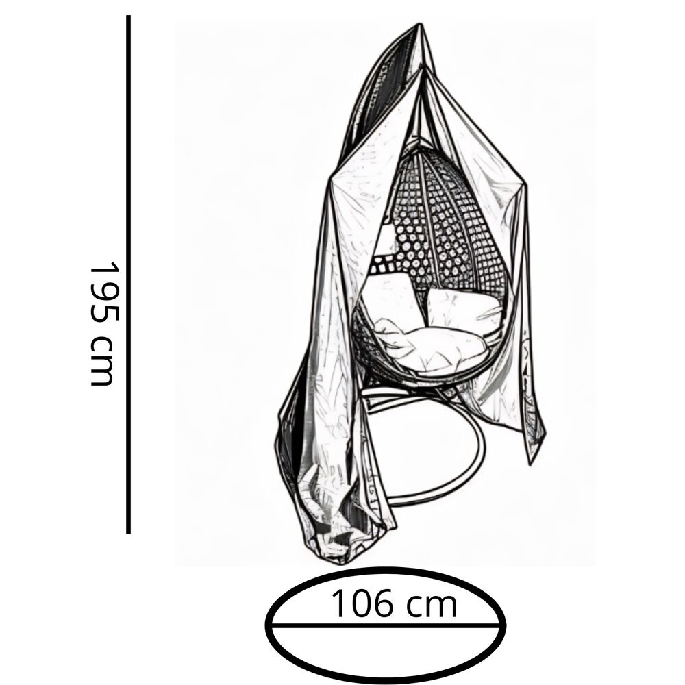 Funda Protectora Silla Colgante M/l Waterproof + Uv image number 3.0