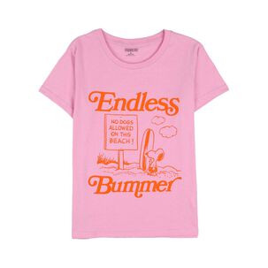 Polera Manga Corta Cuello Redondo Mujer Freedom