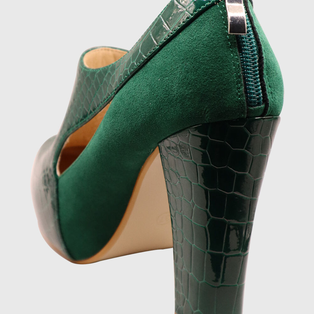 Zapato Taco Who Verde image number 3.0