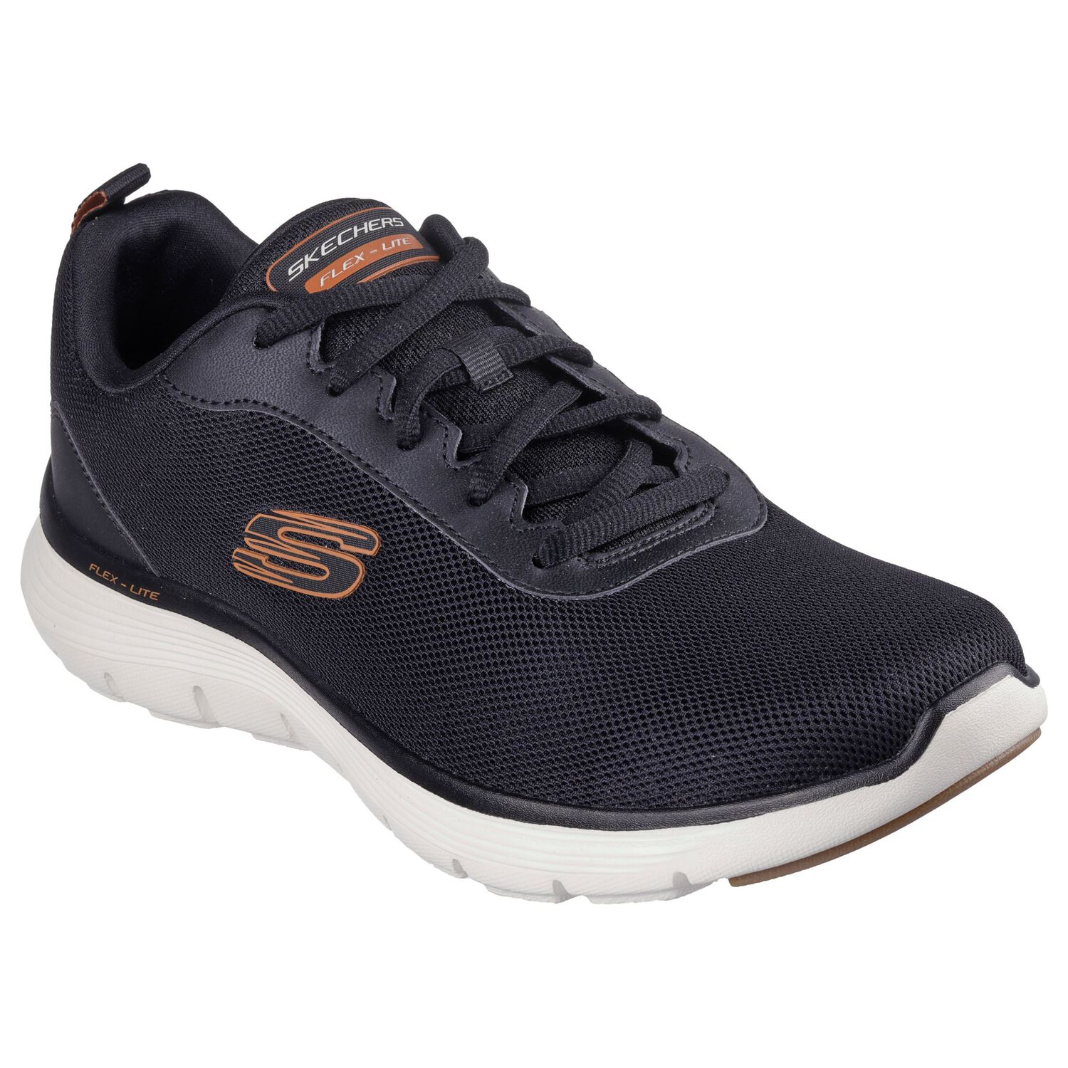 Zapatilla Skechers Flex Advantage 5.0 Hombre Negro image number 3.0