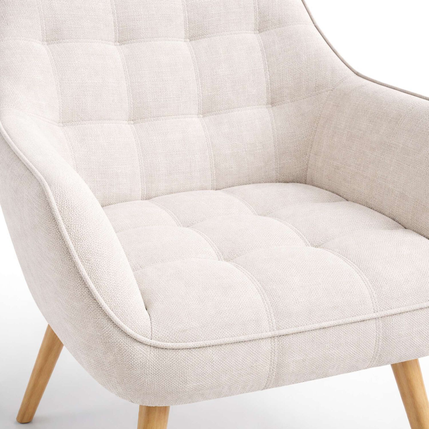Butaca Decorativa Velvet Chic - Beige image number 5.0