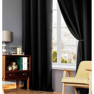 Cortina 100% Blackout Engomada Termica