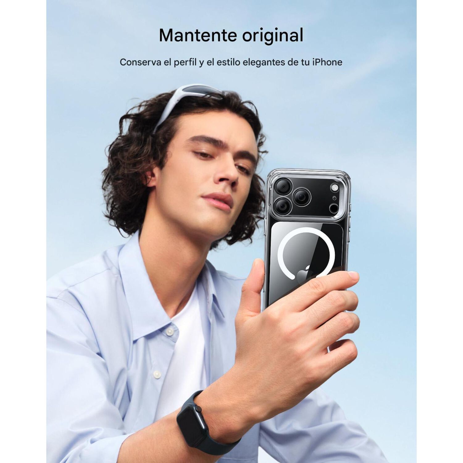 Para Iphone 17 Pro Max - Carcasa Magsafe Con Soporte image number 7.0
