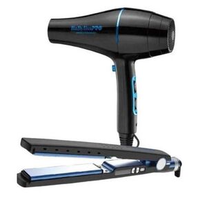 Kit Plancha Ionica 32mm Secador 2000w Babyliss
