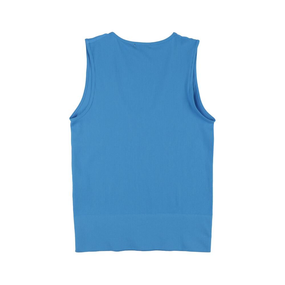Polera Crop Sin Mangas Cuello V Mujer Kimera image number 1.0