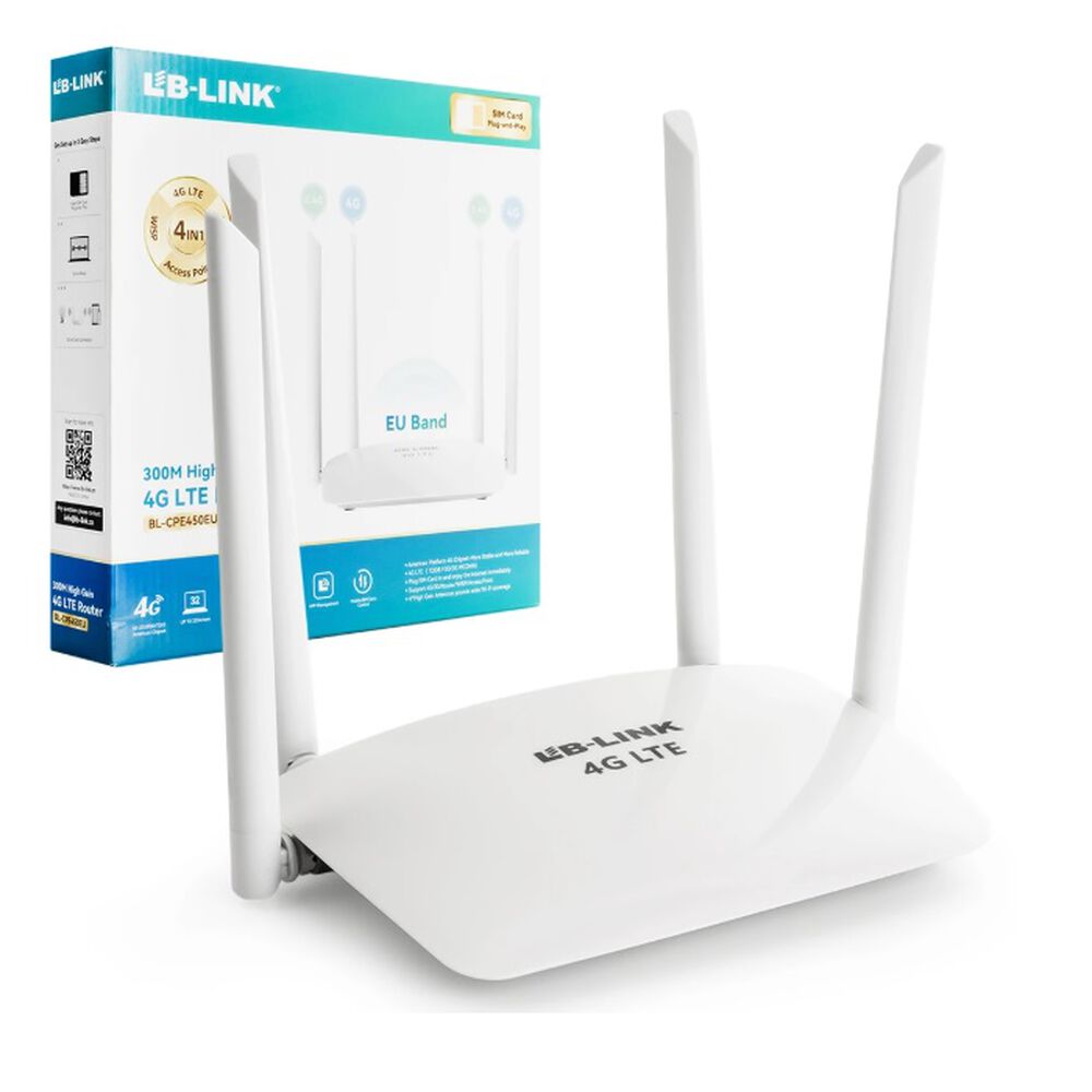 Router Lb Link Cpe450eu 300 Mbps Wireless N 4g Lte image number 0.0