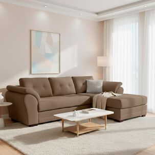 Sofá Seccional Living Factory New Samy Derecho / 4 Cuerpos