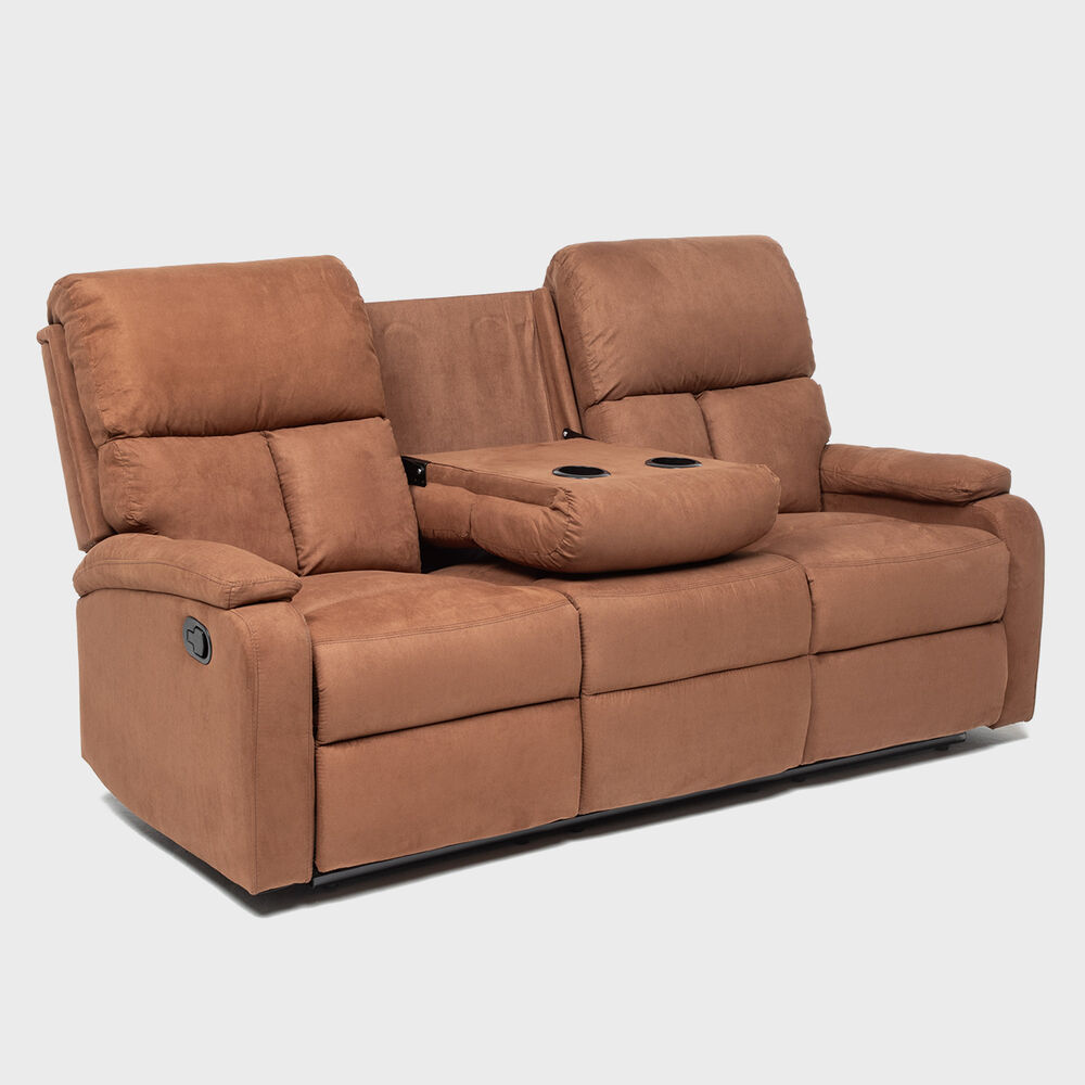 Sof&aacute; 3 Cuerpos Reclinable Moderno Matheus Vs8070s image number 1.0