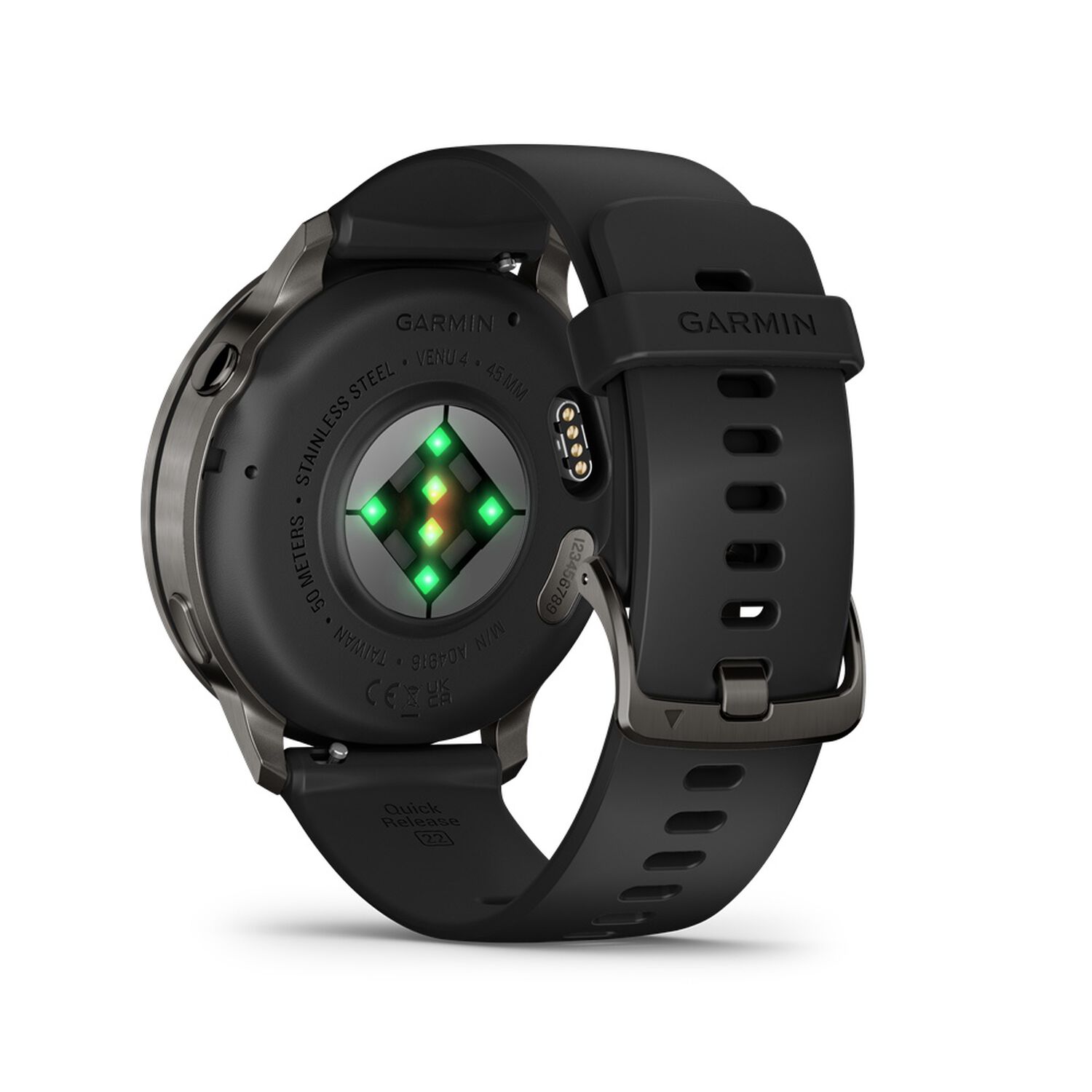 Venu 4 (45mm), Gps, Wi-fi, Black W/ Slate + Black, Garmin image number 3.0