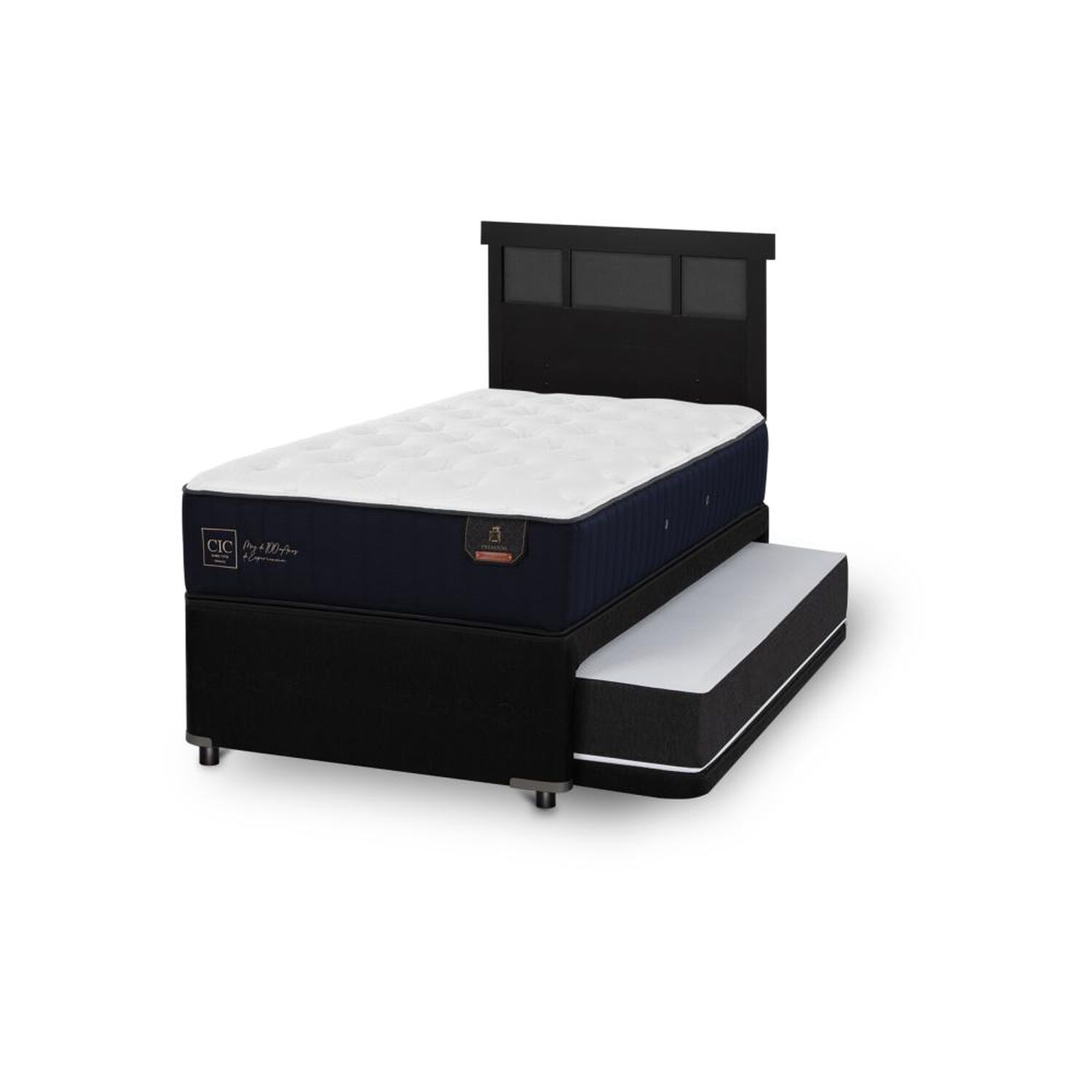 Cama Nido Cic Divan / 1.5 Plazas / Base Funcional + Respaldo image number 1.0