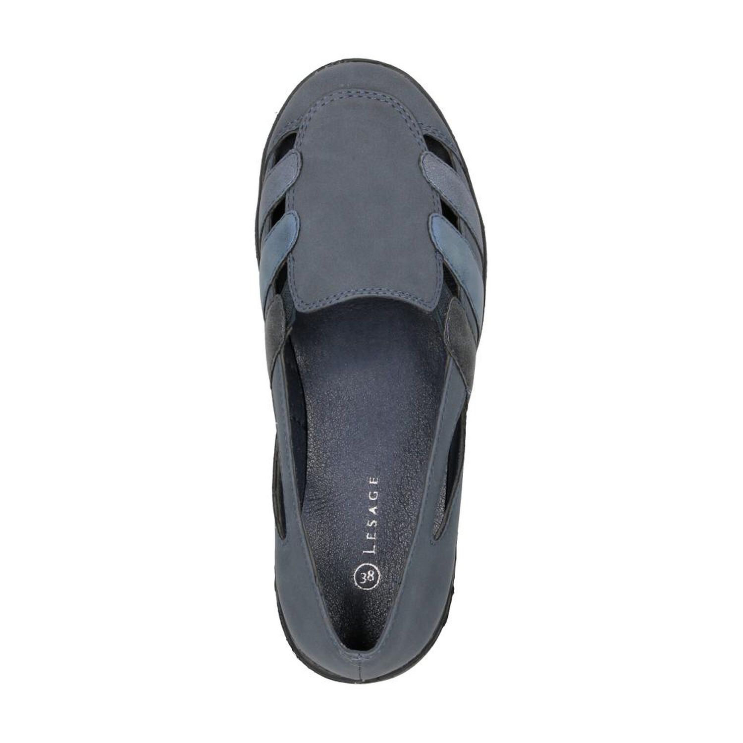 Mocas&iacute;n Mujer Lesage Blue image number 4.0