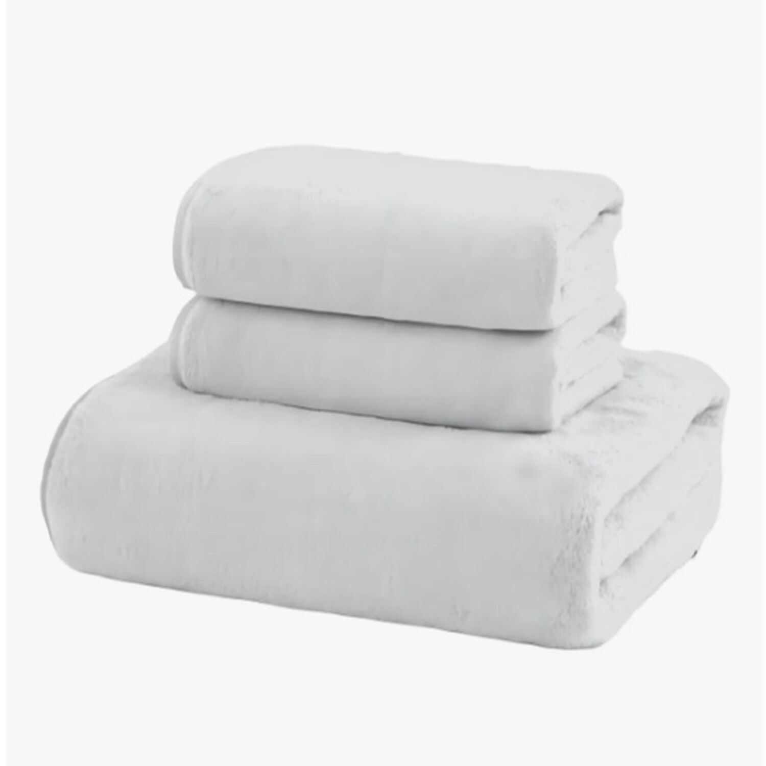 Toalla Extra Larga De Microfibra Blanca image number 0.0