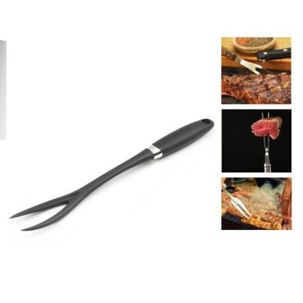 Tenedor Para Carne Pariilla Nylon Mango Negro