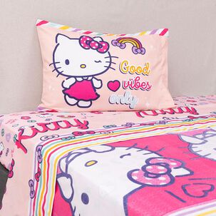 Juego De S&aacute;banas Disney Hello Kitty Sparkle-p / 1.5 Plazas
