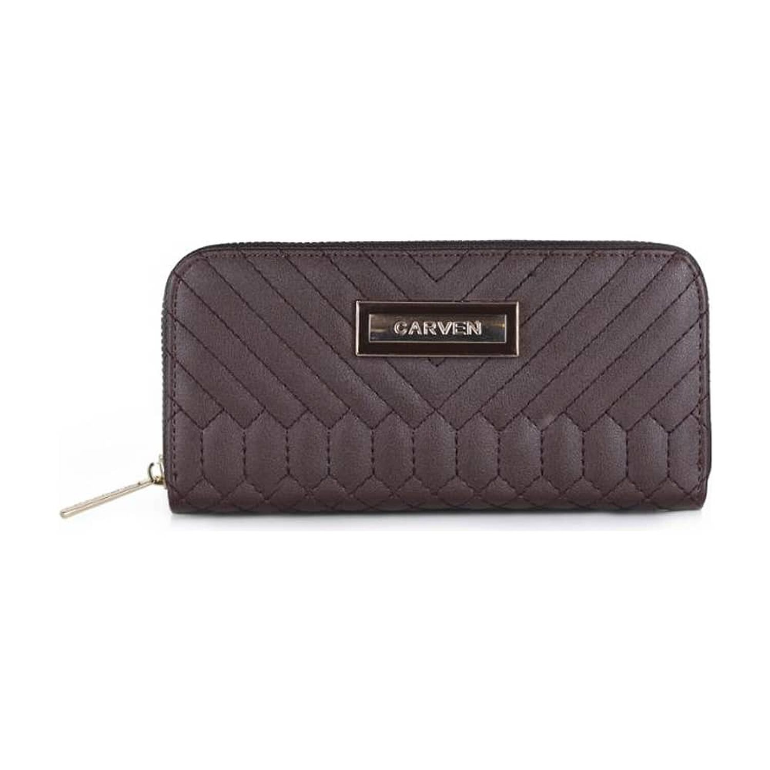 Billetera De Mujer Petunia Caf&eacute; Carven image number 0.0
