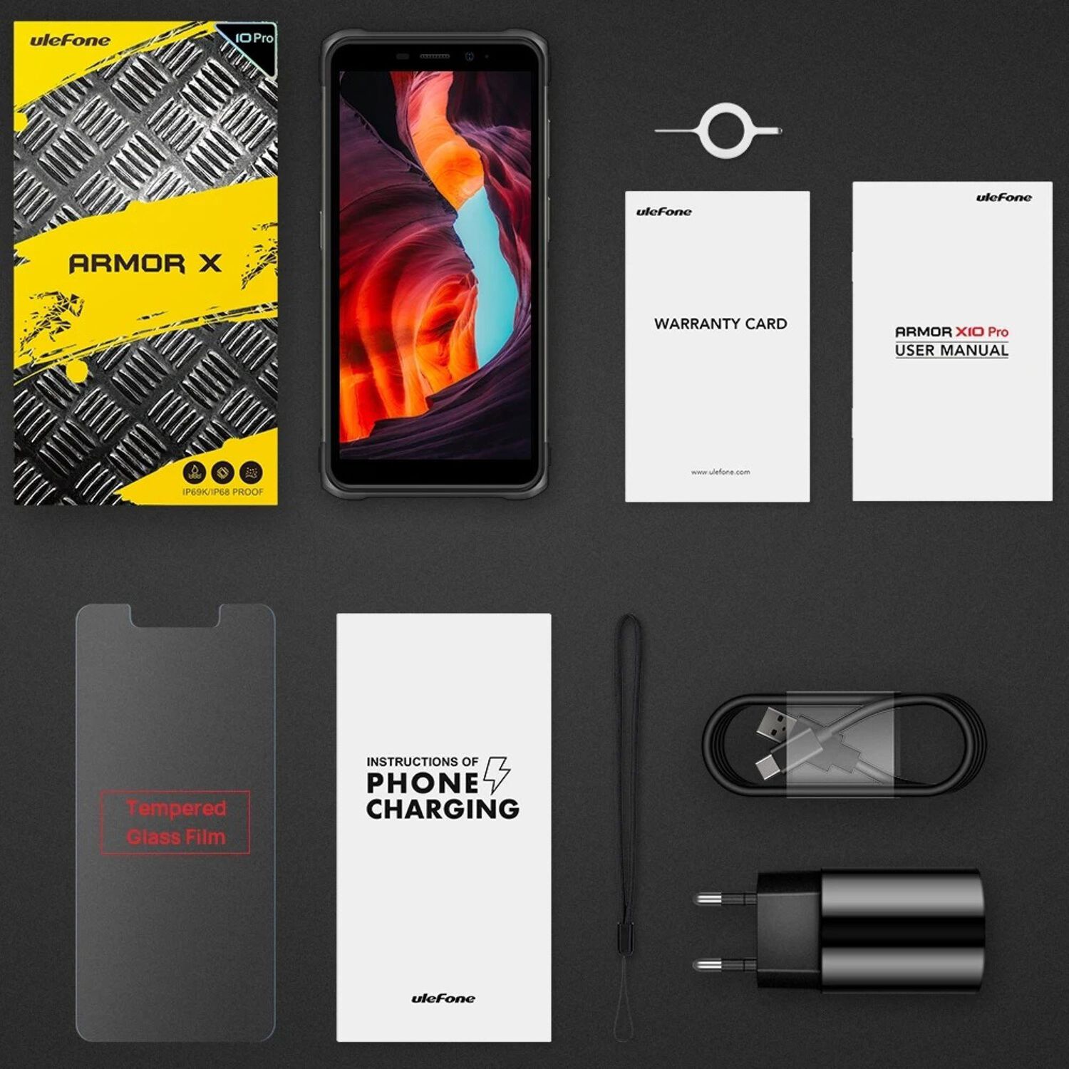 Celular Rugged Ulefone Armor X10 Pro Resistente A Golpes, Polvo, Humedad Y Agua / Desbloqueo Facial, Nfc, Bot&oacute;n Ptt image number 9.0