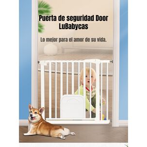 Puerta Seguridad Beb&eacute; Puertita Mascota 77-82cm Lubabycas