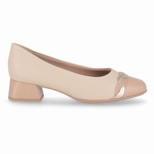 Zapato Mujer Beige/nude Tati 418 Piccadilly