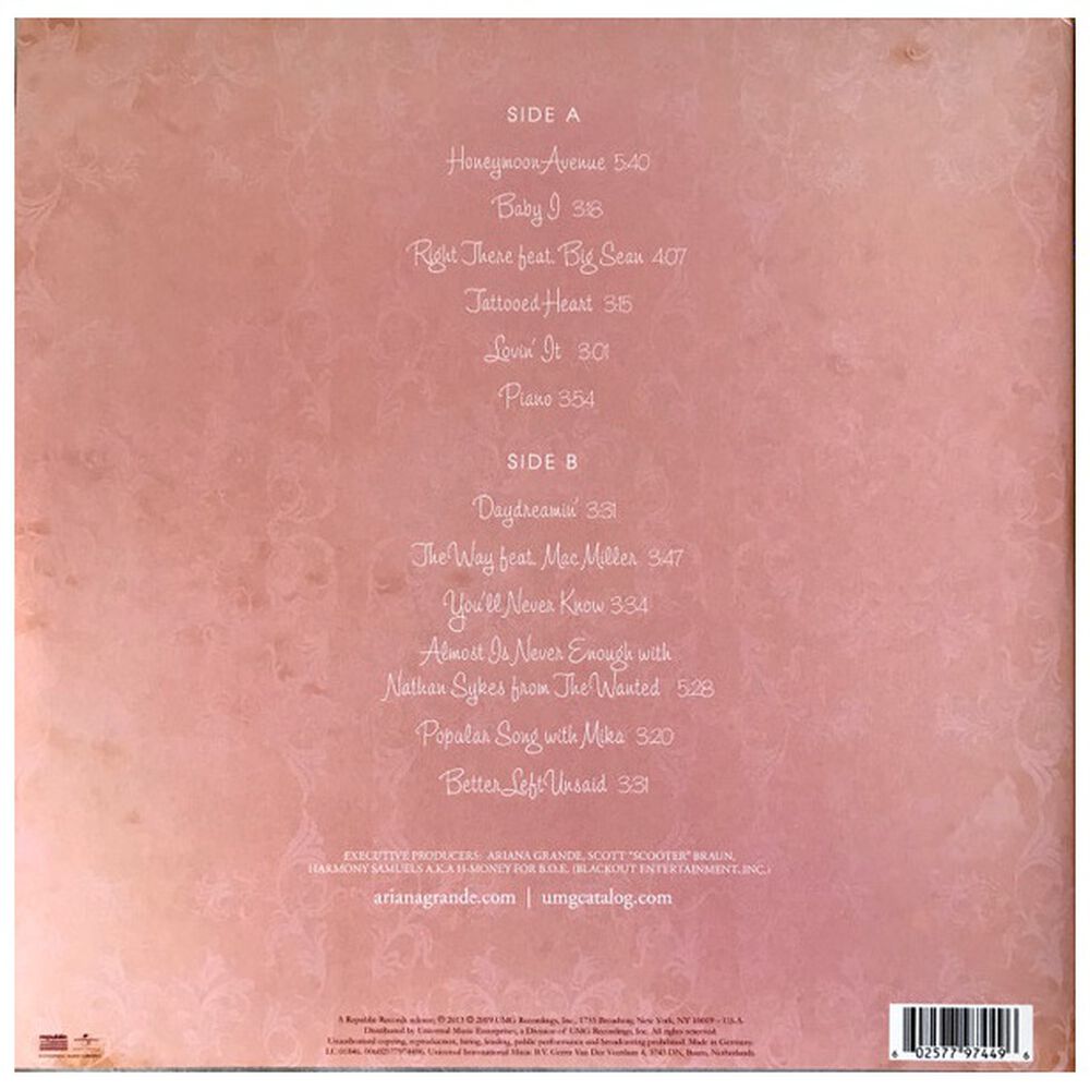 Ariana Grande - Yours Truly | Vinilo image number 3.0