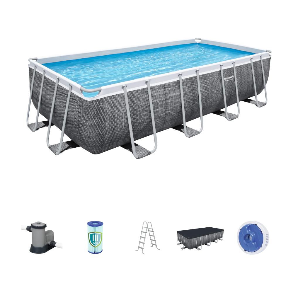 Piscina Estructural + Filtro Bestway Rattan 549 Cm image number 0.0