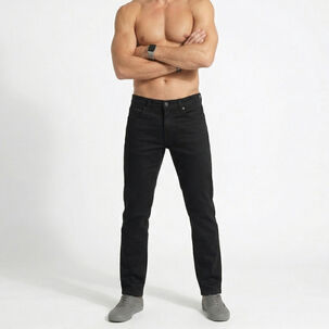 Pantalon Jeans Termico Regular Hombre