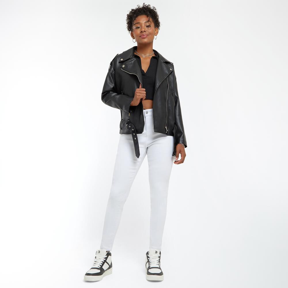 Jeans Tiro Alto Super Skinny Mujer Rolly Go image number 1.0