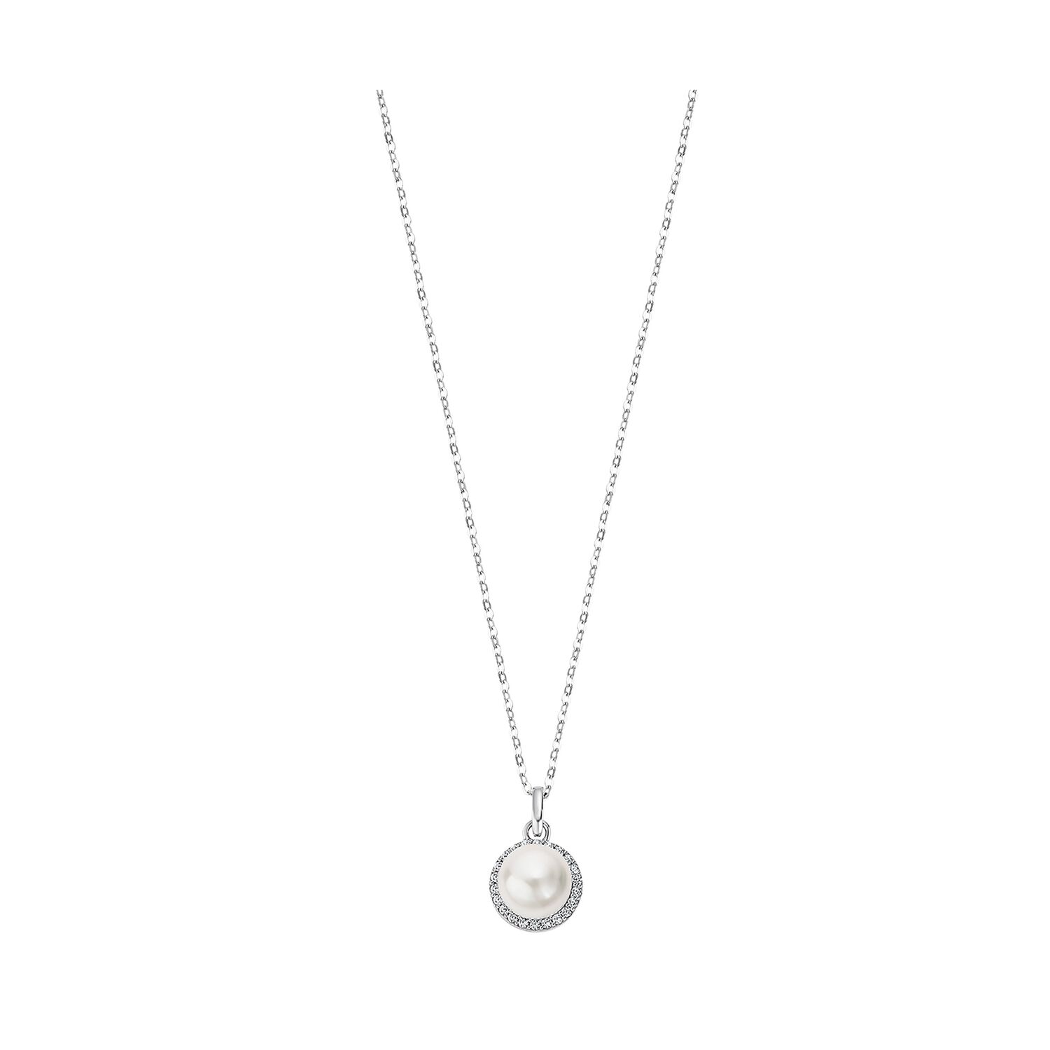 Collar Lp3480-1/1 Lotus Silver Mujer Pearls image number 1.0
