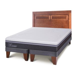 Cama Europea Cic Ortopedic Advance / King / Base Dividida + Respaldo