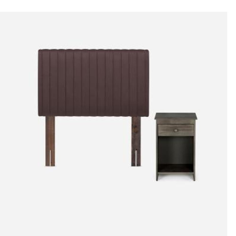 Cama Europea Rosen New Style 4 Plus / 1.5 Plazas / Base Normal + Set De Maderas image number 10.0