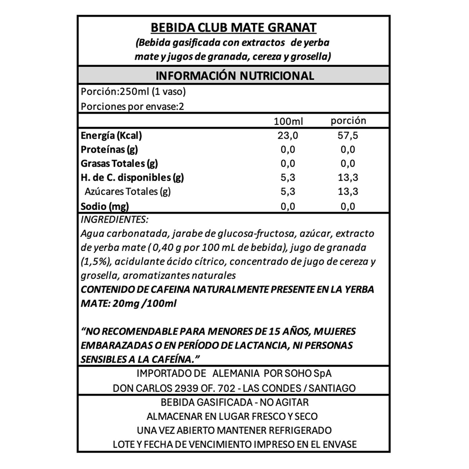Bebida Mate Granat Club Mate 1 X 500 Ml image number 4.0