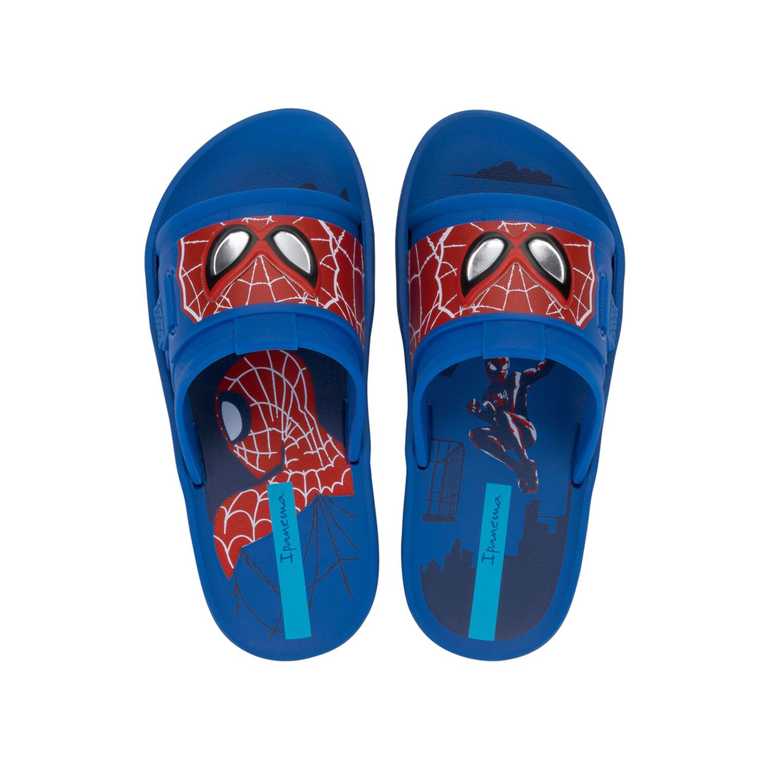 Sandalia Infantil Azul Spider Action Ipanema image number 0.0