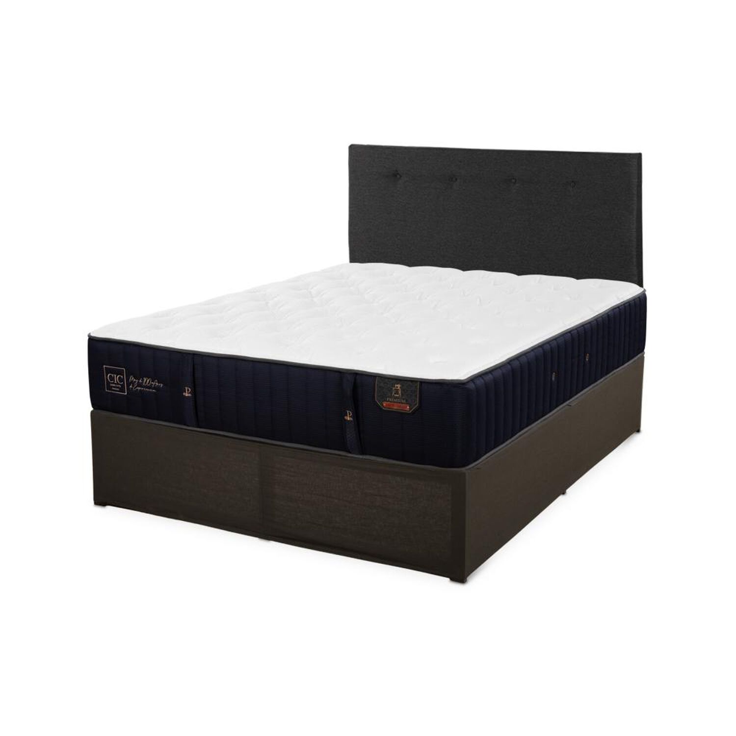 Cama Met&aacute;lica Cic Iron Smart Premium / 2 Plazas / Base Normal image number 4.0