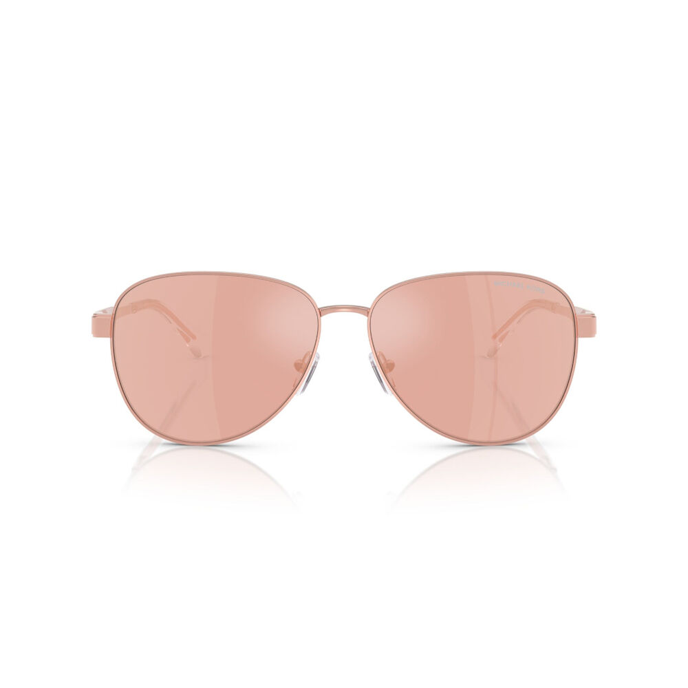 Lentes De Sol Biarritz Rosado Espejados Michael Kors image number 0.0