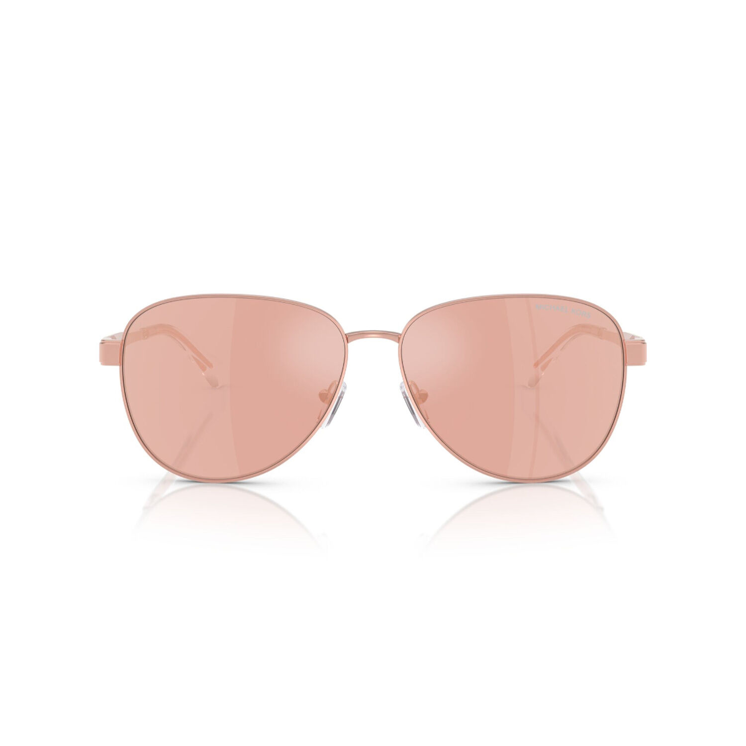 Lentes De Sol Biarritz Rosado Espejados Michael Kors image number 0.0