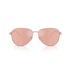 Lentes De Sol Biarritz Rosado Espejados Michael Kors