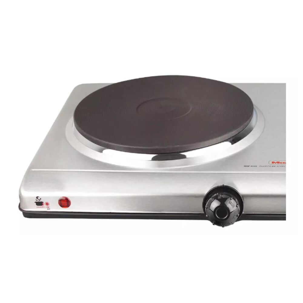 Cocina Encimera Electrica 2 Platos 22500w Dinamic Inox Duo image number 1.0