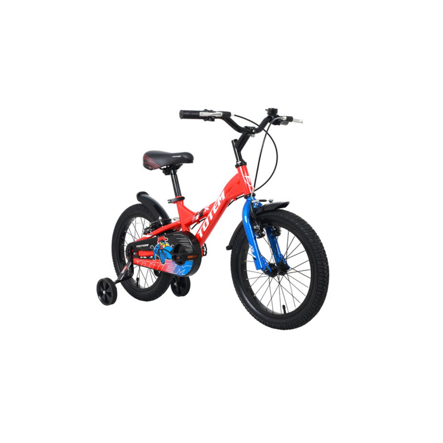 Bicicleta Totem Infantil Aro 16 Rock-x Color Rojo image number 4.0