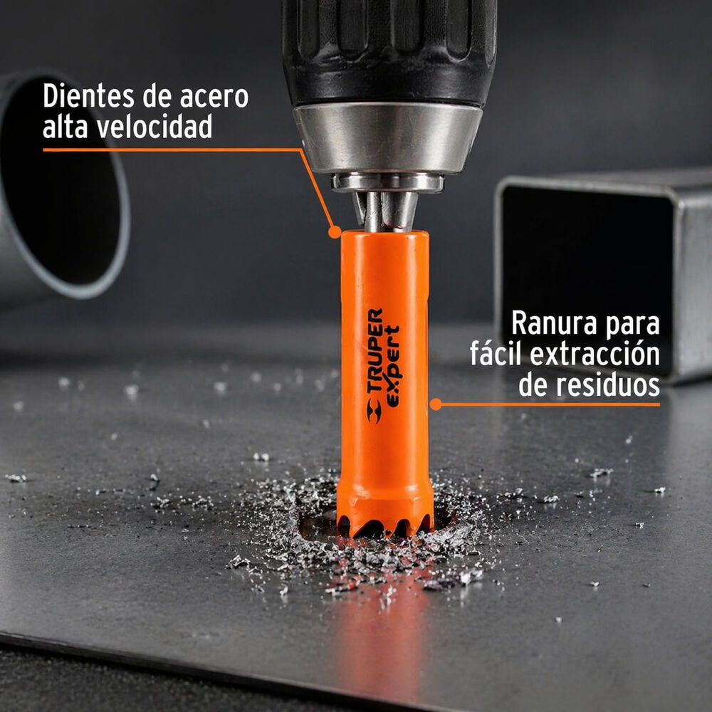 Sierra Copa Bimetalica Truper Expert -5/8 16mm image number 3.0