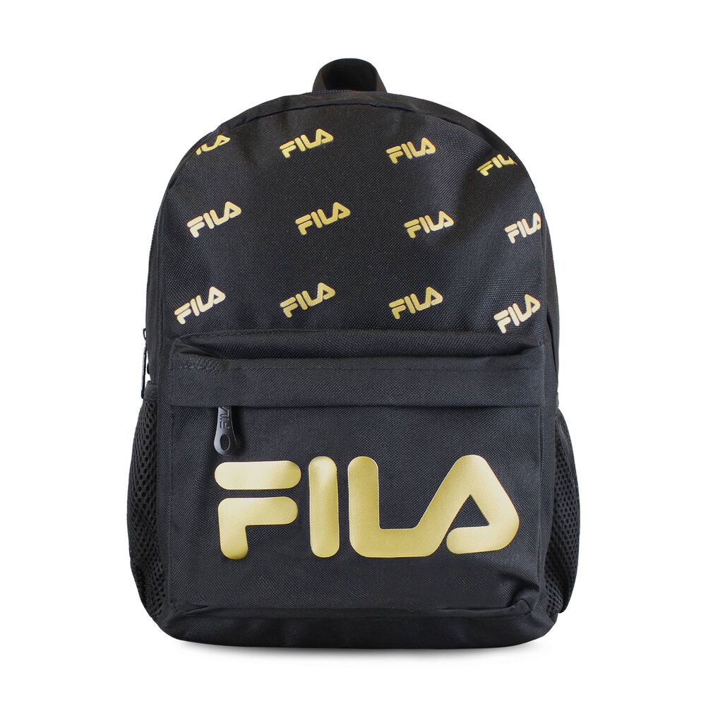 Pack Fila Mochila 10lts Urbanix + Estuche Neceser Spark Negro-gold image number 4.0