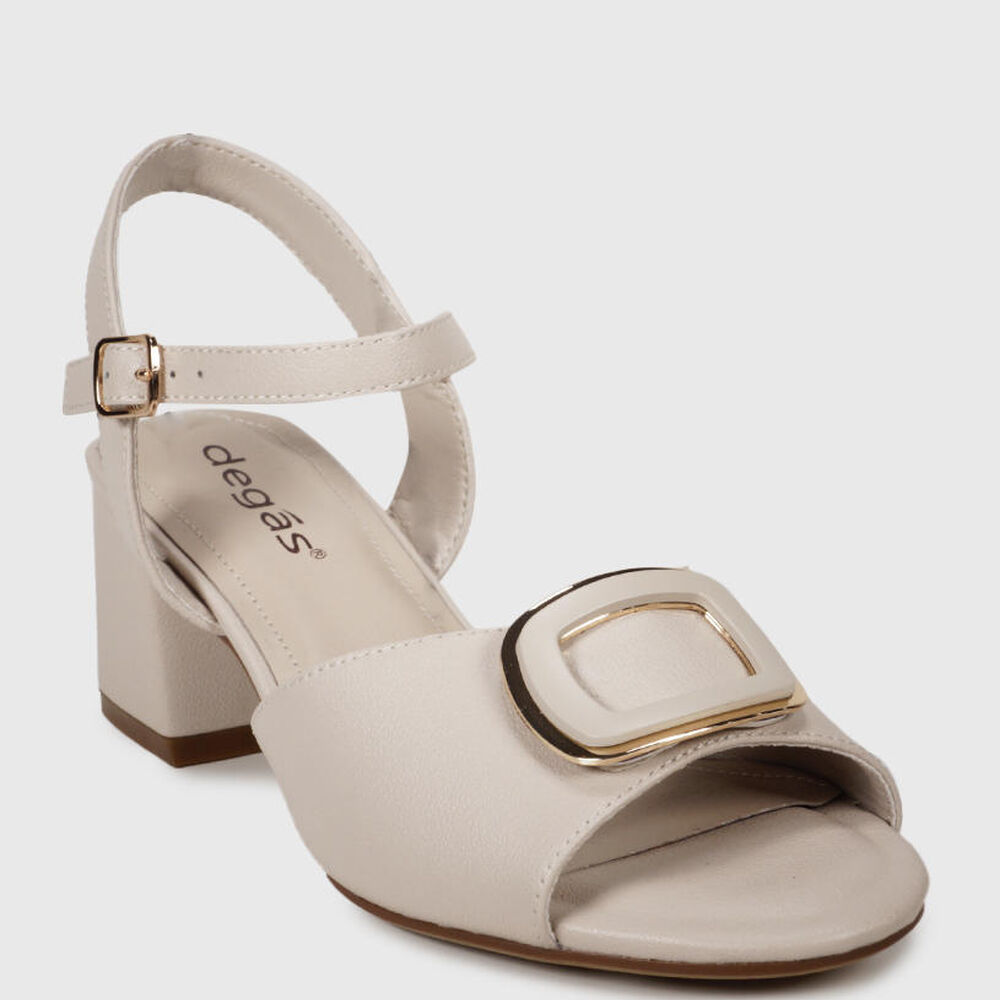 Sandalia Cuero Vaniria Beige image number 5.0